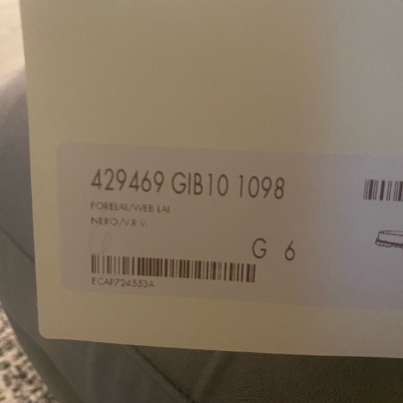 🫒Gucci web slide sandal EUC - Picture 9 of 10